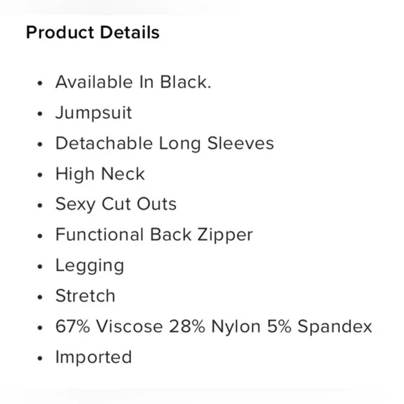 Elegant Black Cutout Jumpsuit Nova - Picture 5 of 5